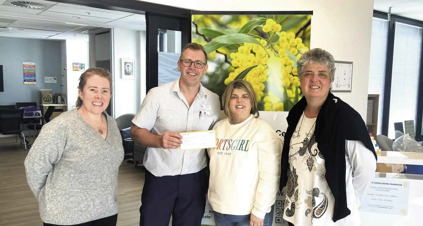 Daffodils bring sunshine and $1980 to local cancer care