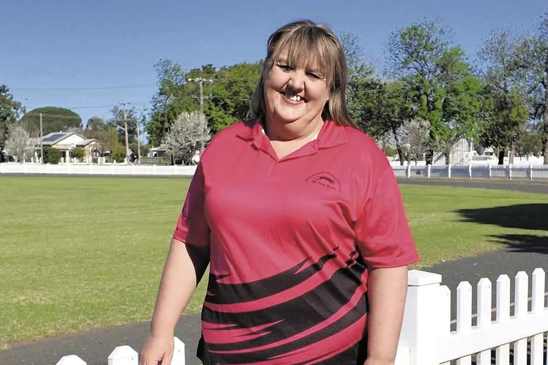 <p>Tanya Harding at Payten Oval, home of the Narromine Athletics Centre, which is in danger of closing. Photo: Dubbo Photo News</p>\\n