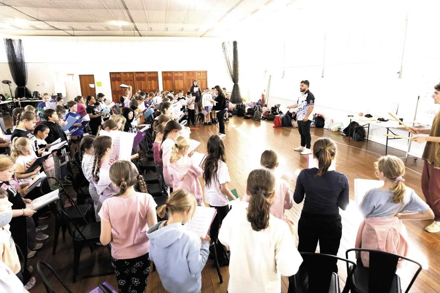 <p>Birrallii group at the Baradine camps in August. Photo: Noni Carroll Photography</p>\\n