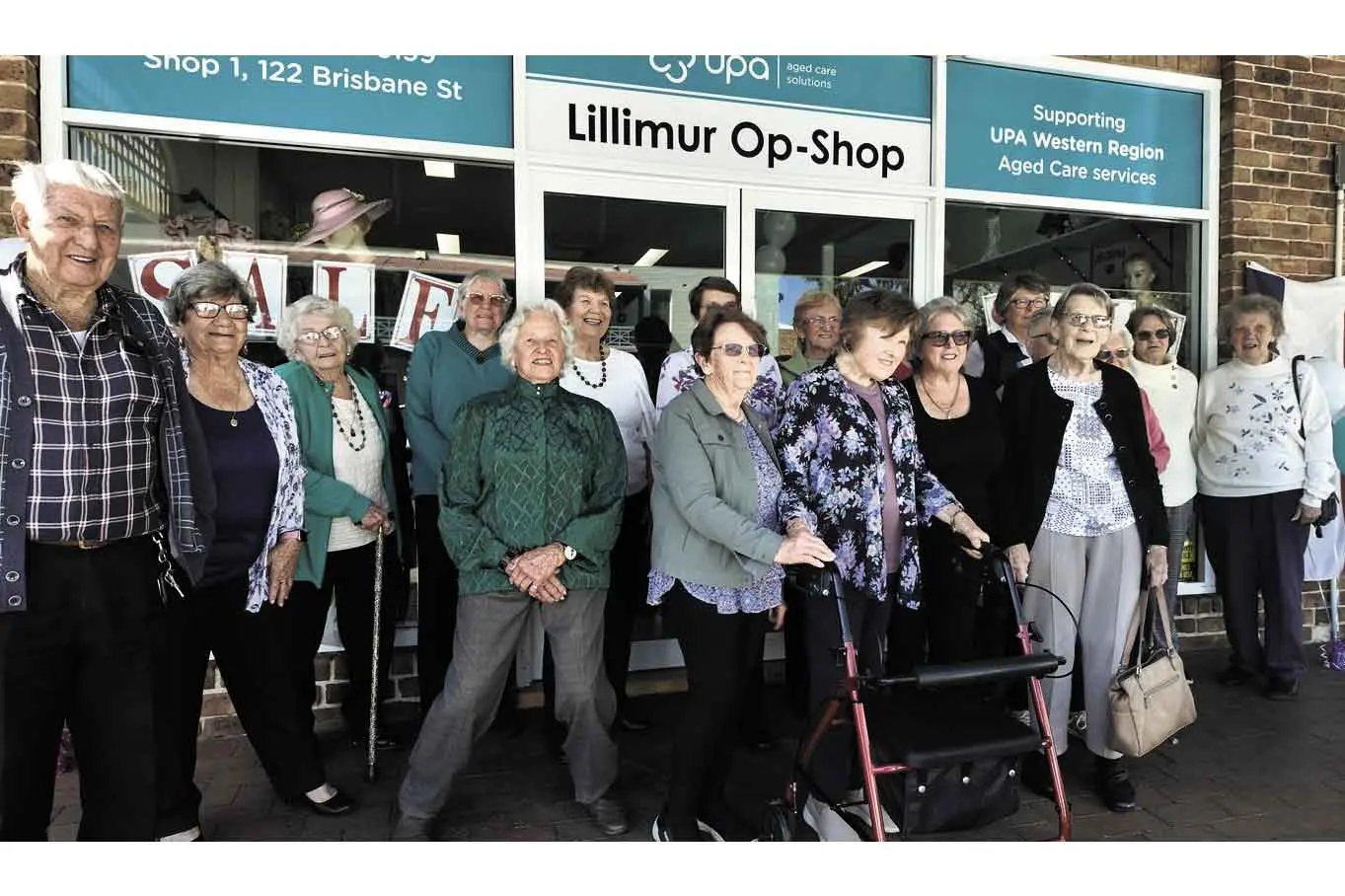 <p>Lillimur volunteers outside the store at 122 Brisbane St, Dubbo. Photos: Dubbo Photo News</p>\\n