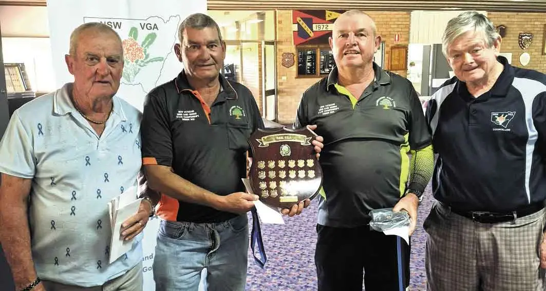 Six in a row: Mann and Williams take NSW Vets Sand Green Fourball