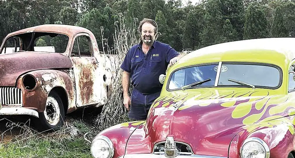 Greg’s classic FJ Holden street machine’s chance to become a “Hot Wheels” legend
