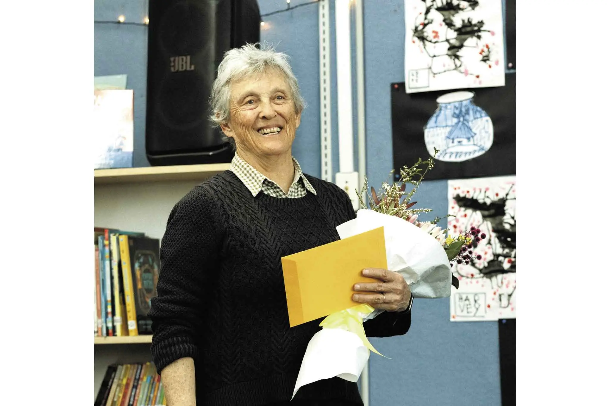 <p>One of the artists from Dubbo South Public School\\u2019s inaugural Artists in Residence Showcase, Susy Yaghjian. Photo: Supplied</p>\\n