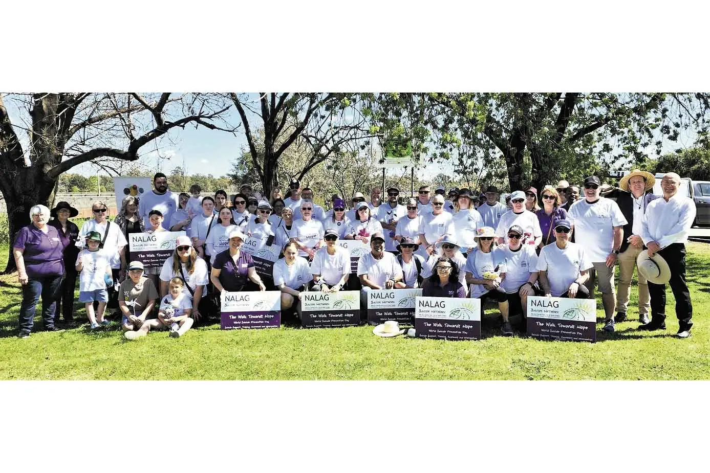 <p>Participants in NALAG\\'s annual Walk Towards Hope on Saturday, September 12. Photos: Dubbo Photo News</p>\\n