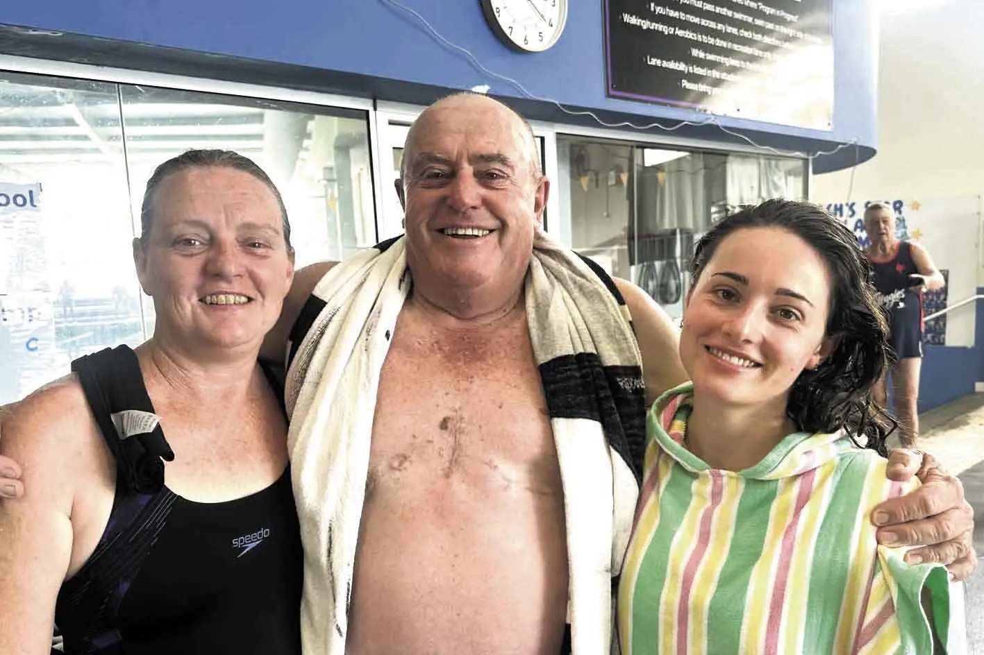 <p>Winners of annual Emergency Services Relay: Katharine O\\u2019Rourke, Mal Cavanagh and Louise Poulain. Photo: Dubbo Ducks</p>\\n