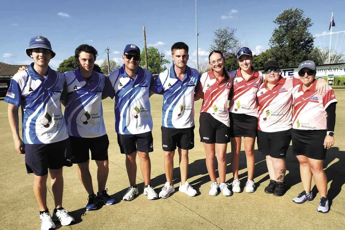 <p>Grand final showdown: Jack McShane, Joseph Clarke, Ben Twist, Nathan Black, and opponents Annabelle Teague, Chanel Chakouch, Lisa Phillips and Samantha Noronha. Photo: Dubbo Photo News/Ken Smith</p>\\n