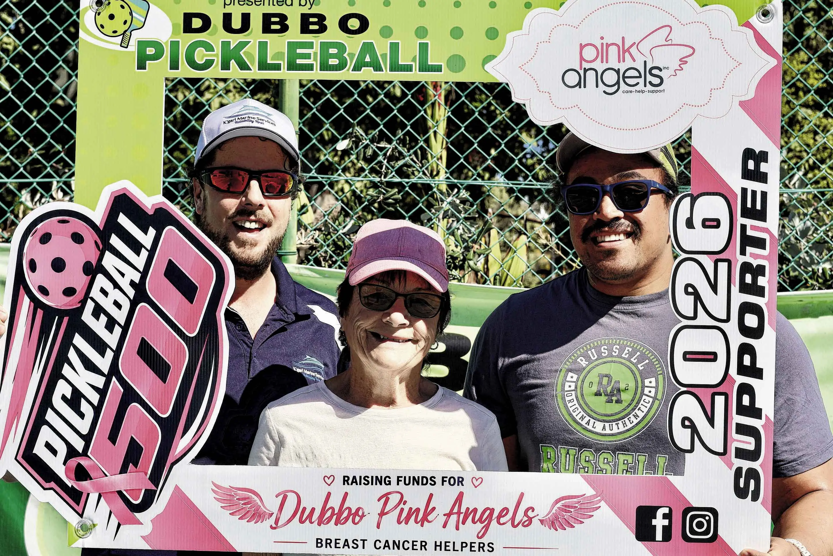 <p>Werner, Elaine and Ruebern have joined the Pickleball 500 challenge. Photo: Dubbo Photo News/Lana Eather</p>\\n