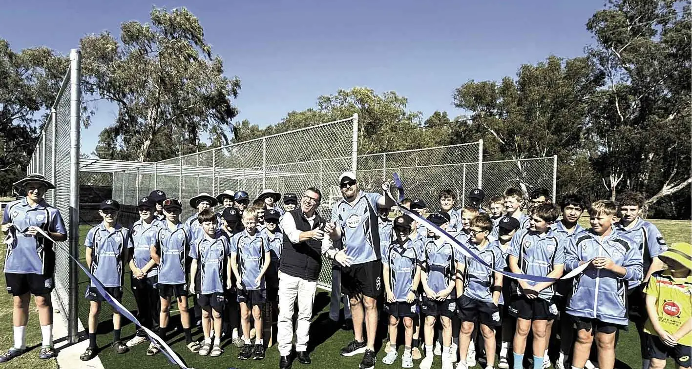 Cricket nets upgraded at Lady Cutler Oval