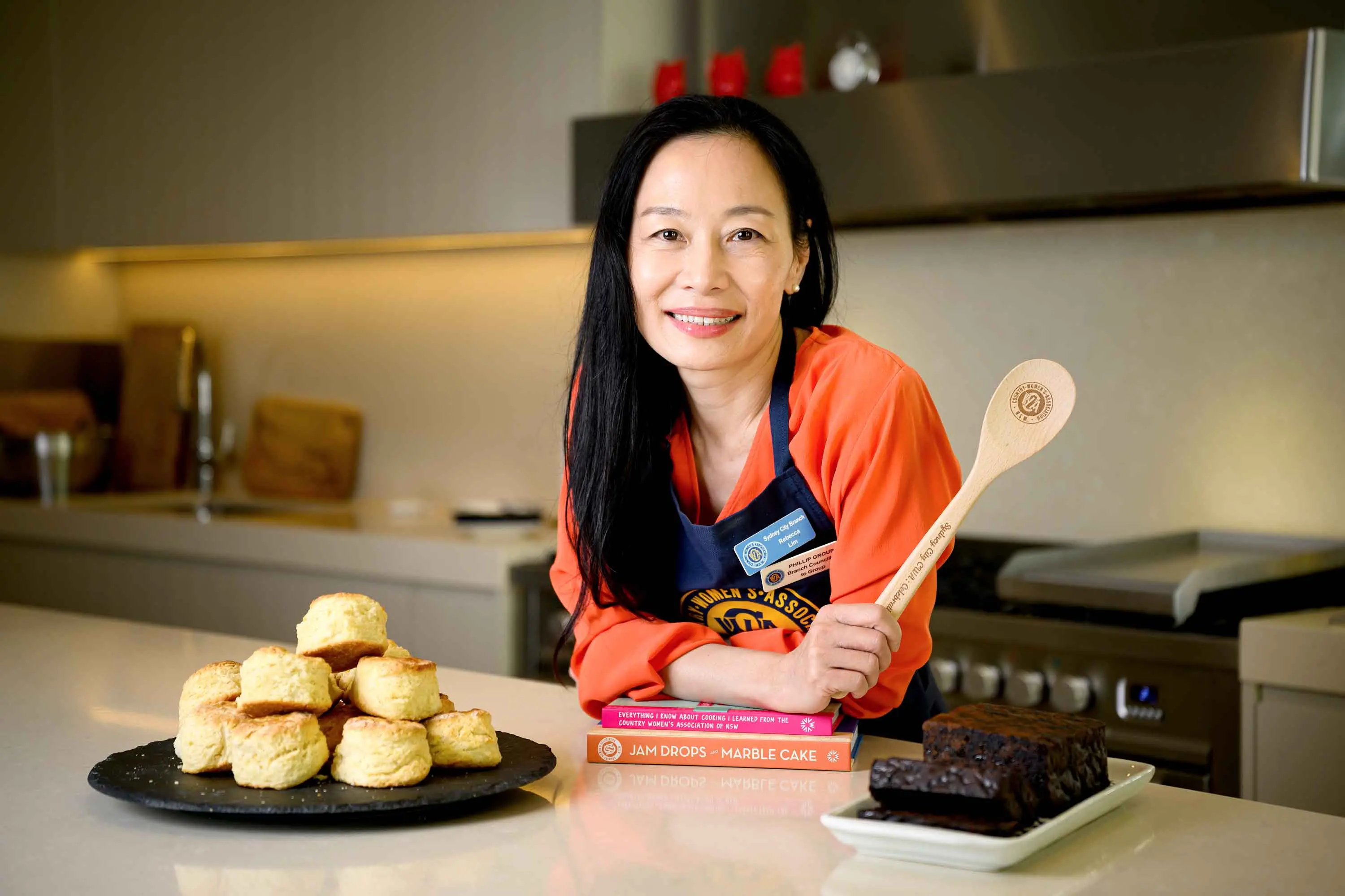 <p>Tea, scones, chit-chat and company \\u2013 Sydney member Rebecca Lim says the CWA is a support network. Photo: AAP/Bianca De Marchi</p>\\n