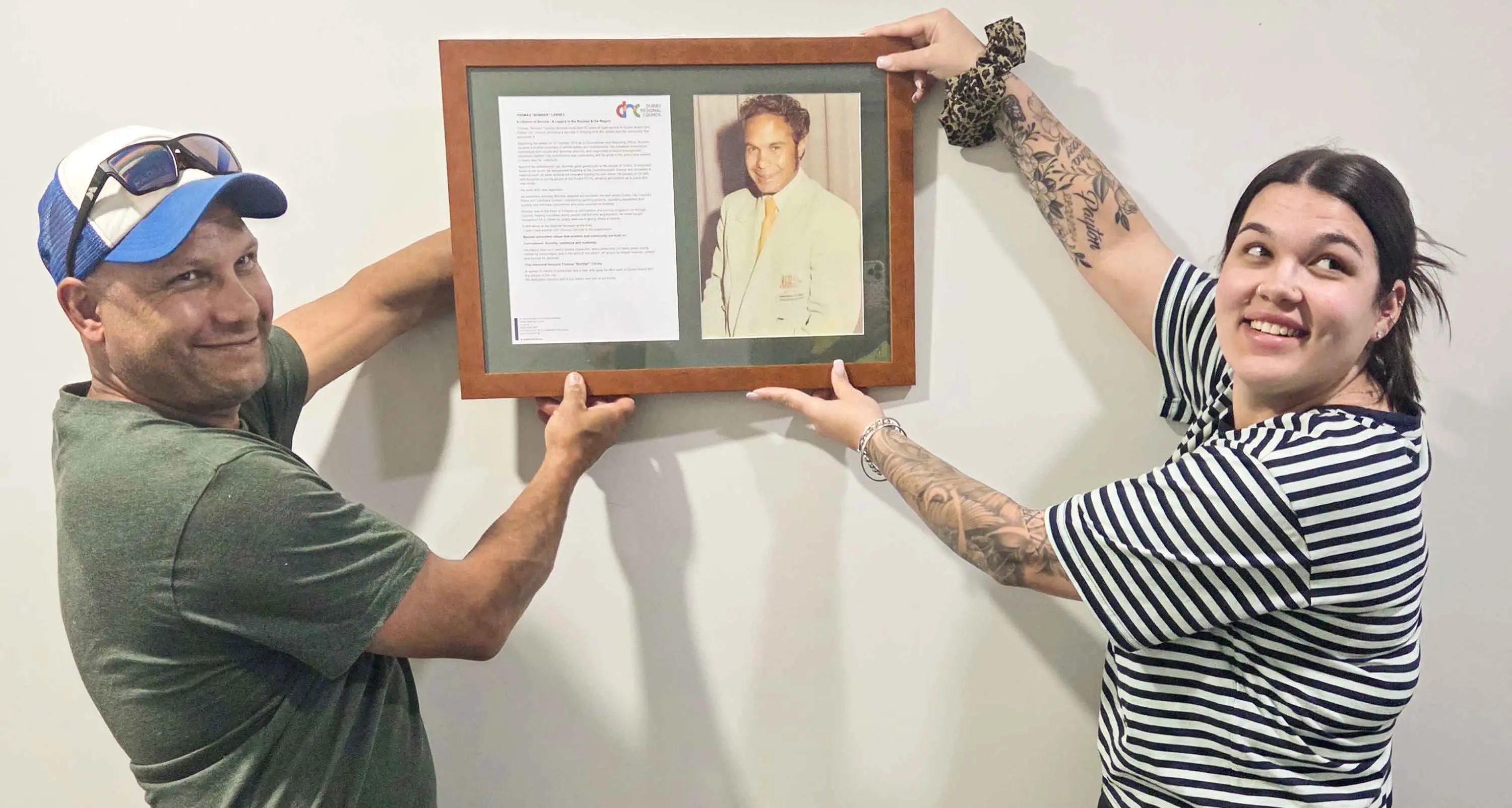 Bomber Carney’s legacy takes pride of place at airport