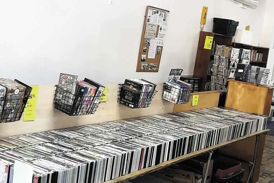 <p>Classic! In good news for collectors of old flicks, Wellington Lions are having a special sale with all DVDs now just five copies for $10, and it\\u2019s the same for CDs. Photo: Supplied</p>\\n