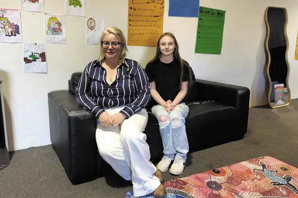 <p>Tanya Blair with education assistant Chloe Tomkins at Narromine OOSH\\'s Dandaloo St premises. Photo: Dubbo Photo News</p>\\n