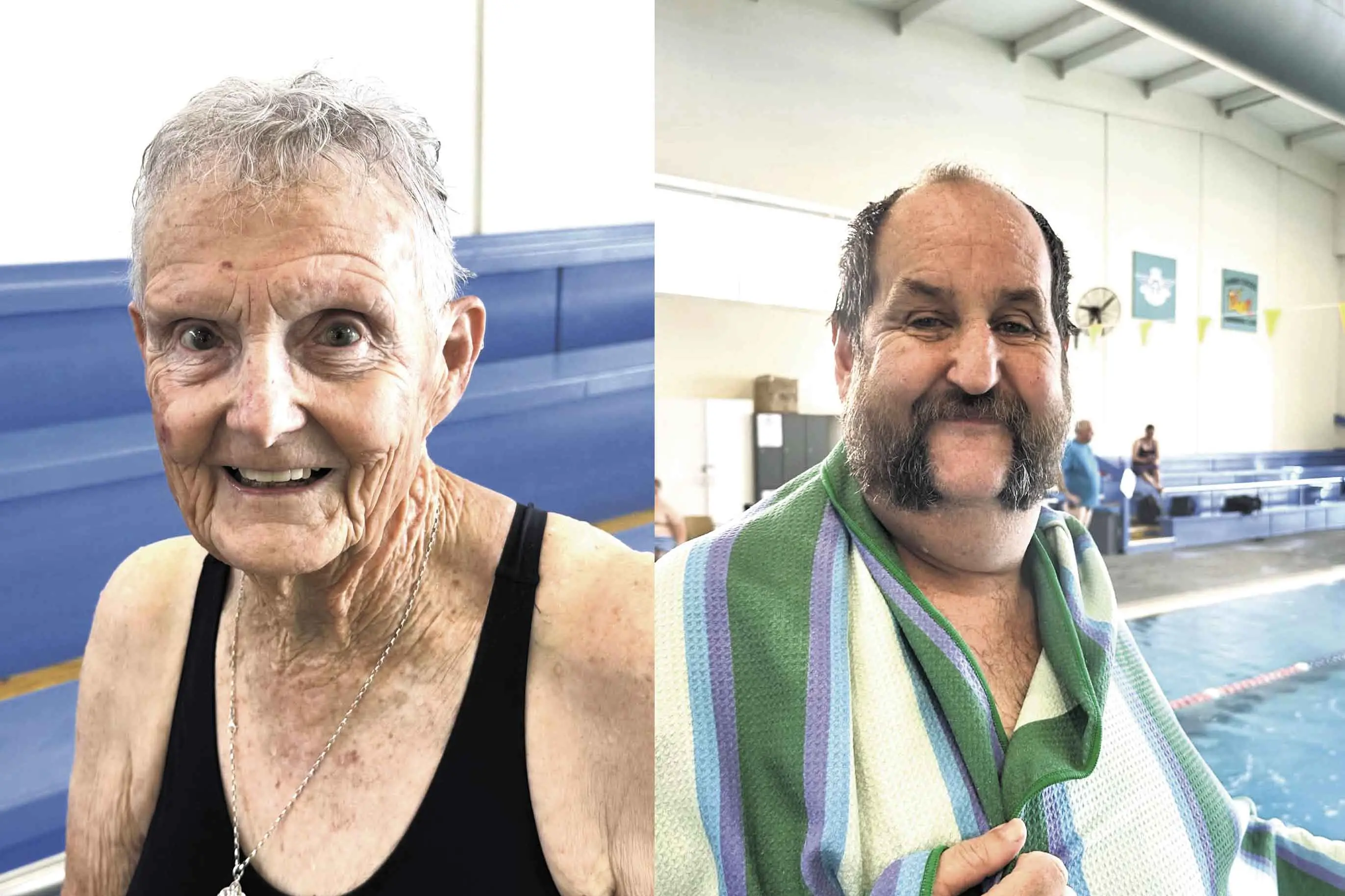 <p>Left, Judy Walsh, \"At Go\" winner, and right Alan Quin, winner of the brace relay. Photos: Dubbo Ducks</p>\\n