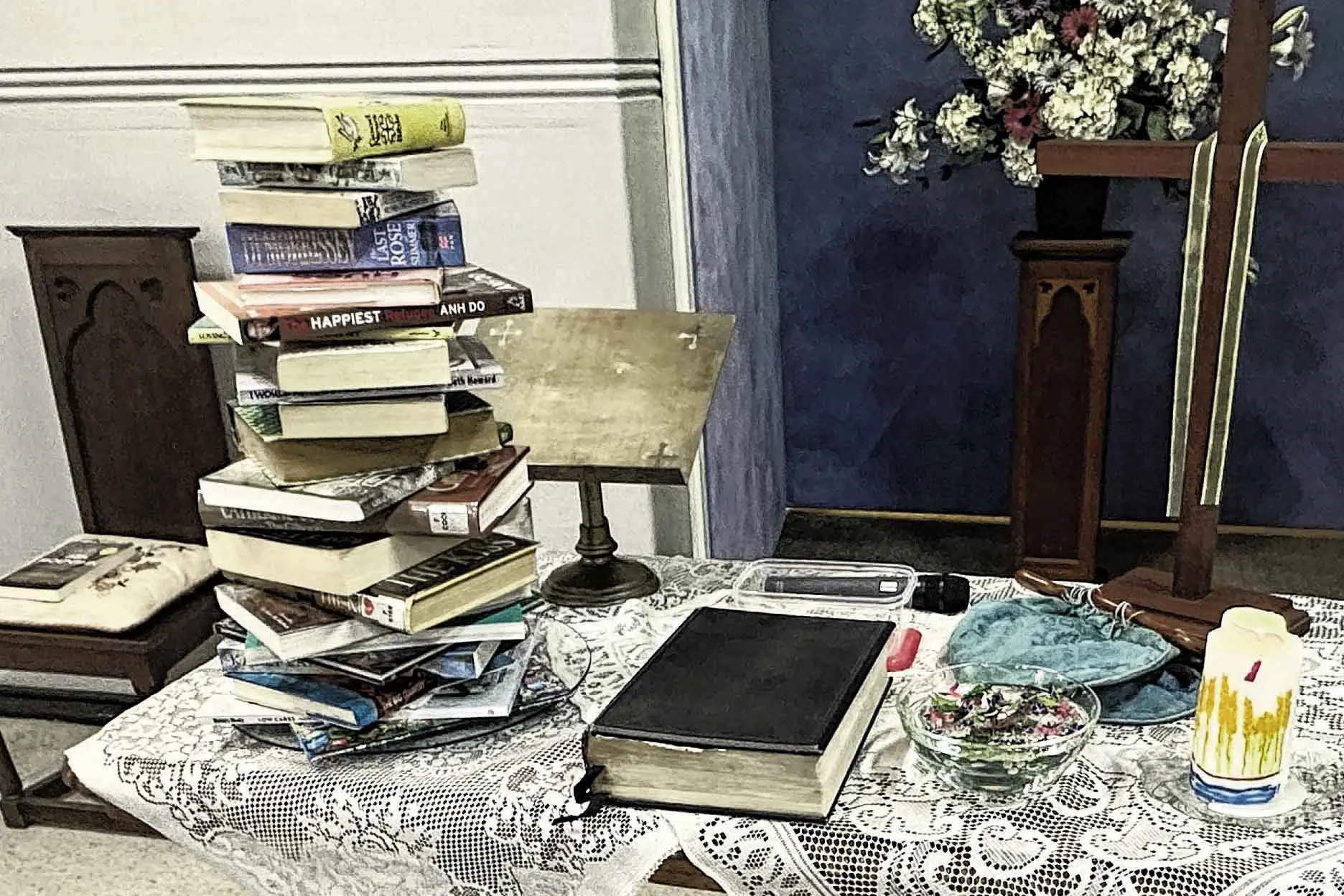 <p>These books were collected by the Narromine Uniting Church community for the Michael Egan Memorial Book Fair in 2024. Photo: Dubbo Photo News</p>\\n