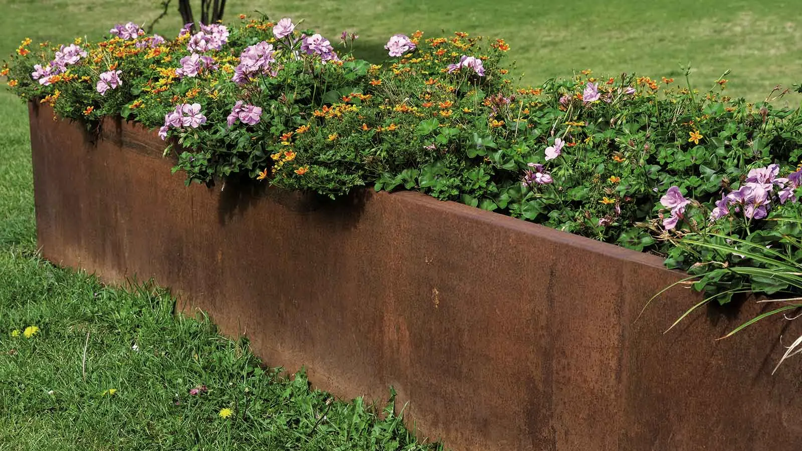 Spotlight on Corten steel: a versatile landscaping material