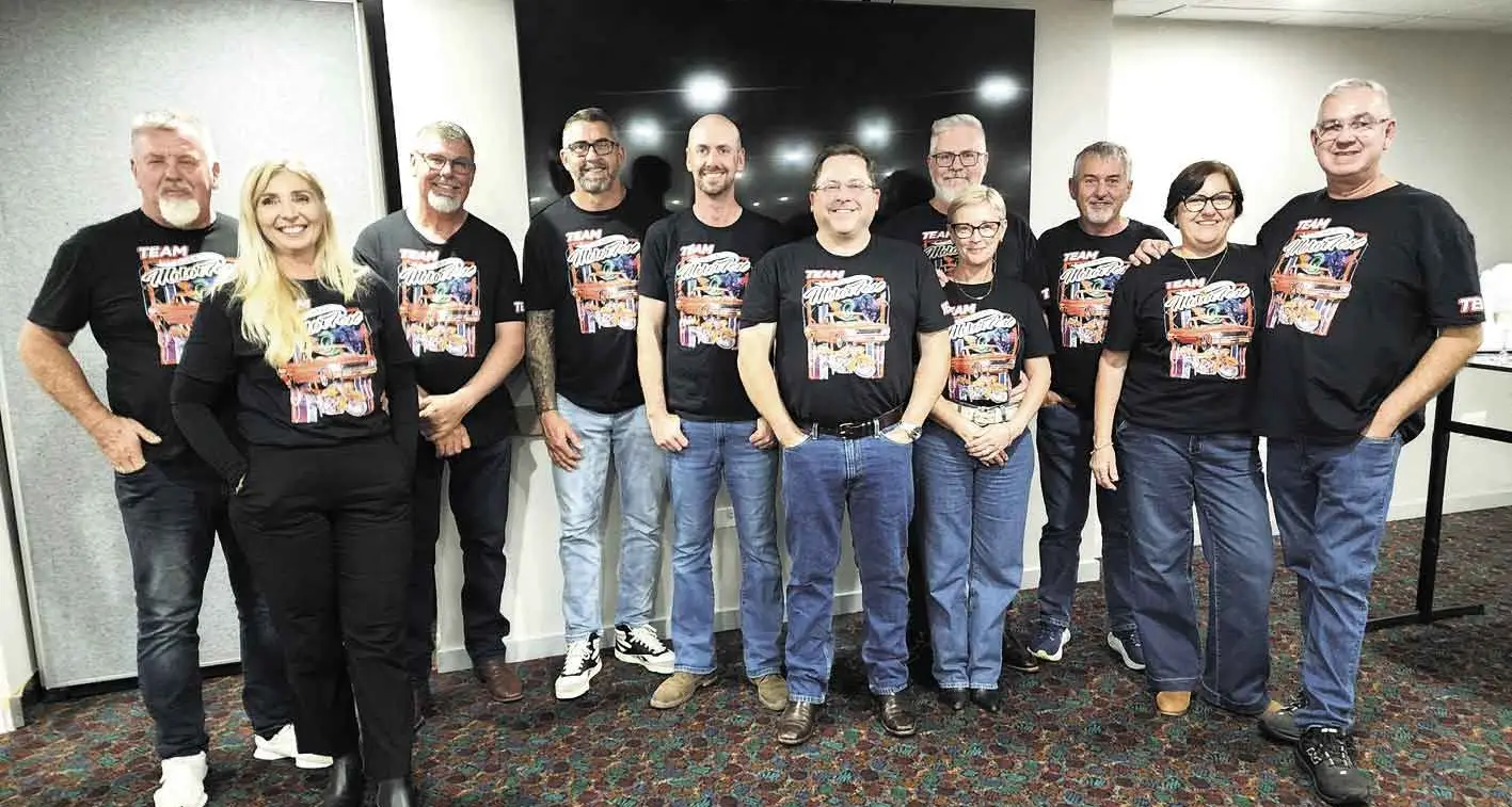 Motoring along nicely: Dubbo MotorFest presents cheques at thank you function