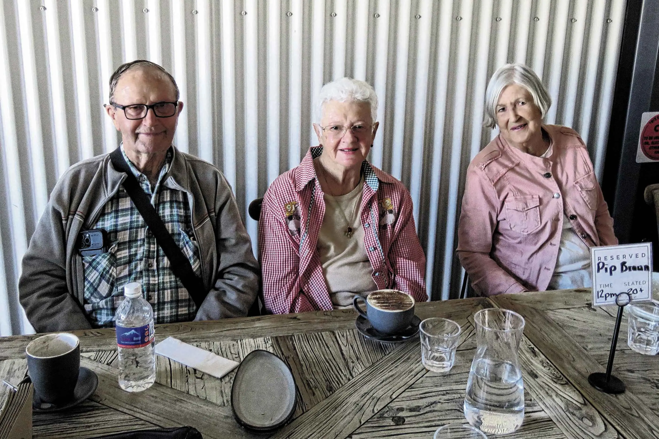 <p>Kevin Galley, Robyn Galley and Pip Brown. Photo: Supplied. </p>\\n