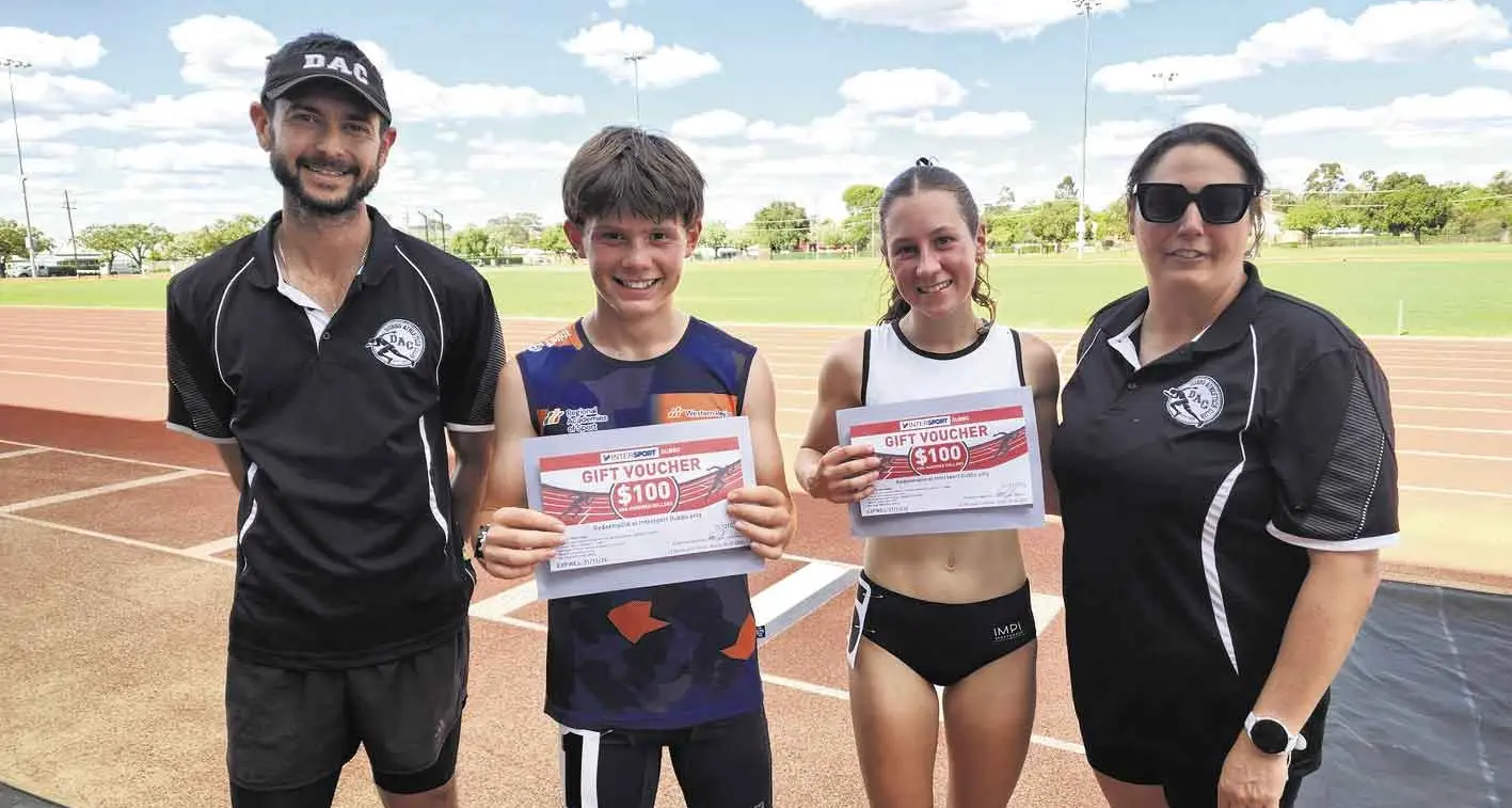 On the right track at Athletics' Spring Meet