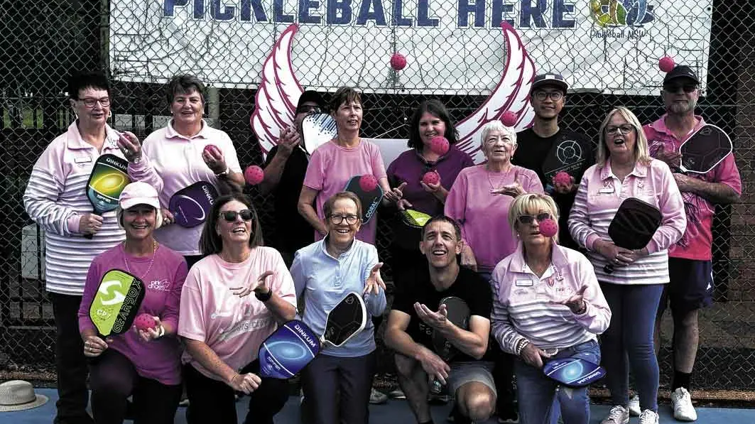 Not quite 500, but pickleballers raise $7000-plus for Pink Angels