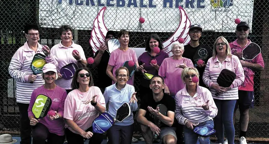 Not quite 500, but pickleballers raise $7000-plus for Pink Angels
