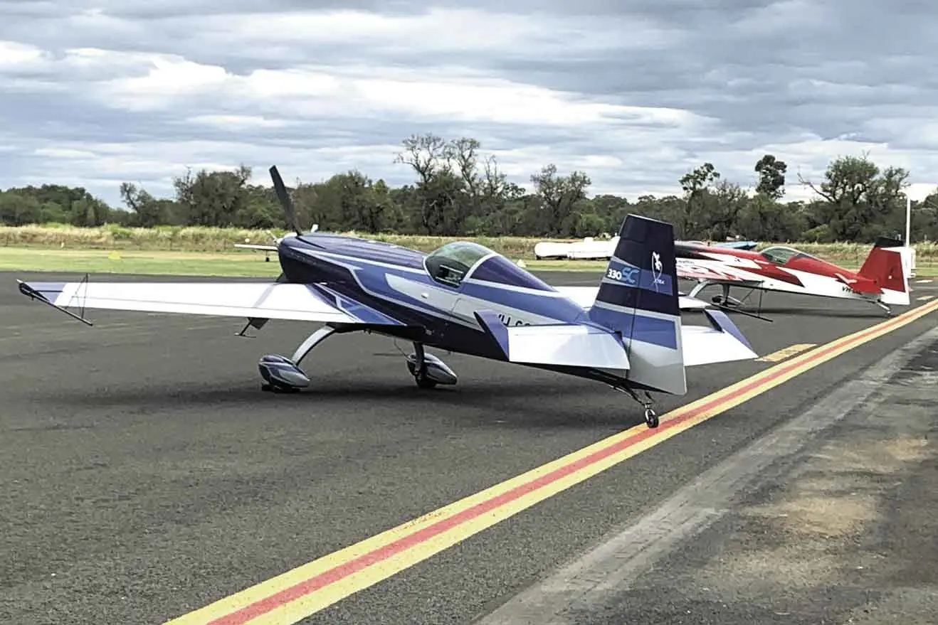 <p>They are small but very mighty: some of the aerobatic aircraft at Narromine Aerodrome for the 2026 AAC National Aerobatic Championships. Photo: Dubbo Photo News</p>\\n