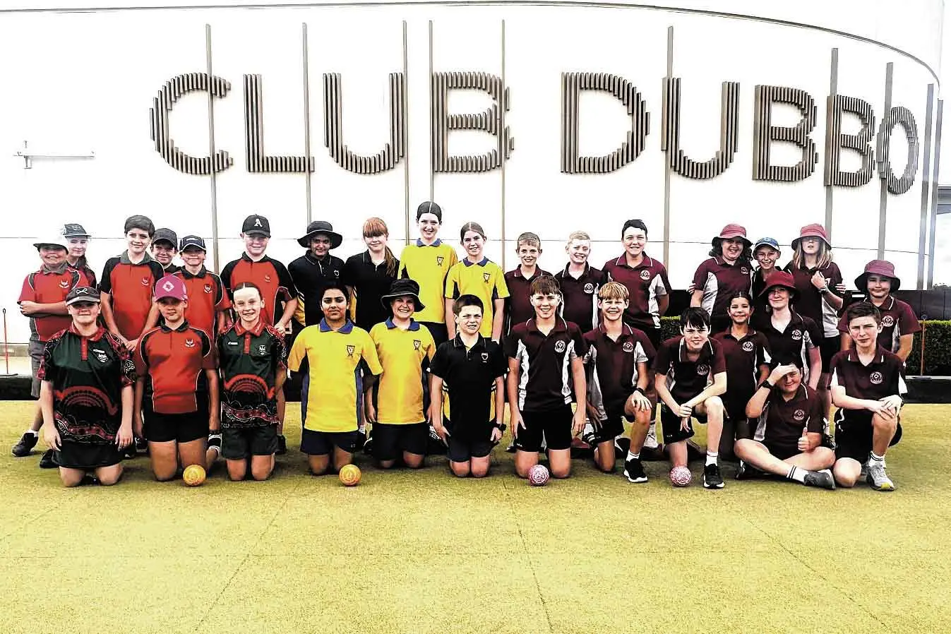 <p>Happy kids took-over the greens for some thrilling championship bowls, in the 2026 \\u201CLet\\'s Play Bowls\\u201D primary schools\\u2019 event hosted by the West Dubbo Roos at Club Dubbo. Photo: Supplied. </p>\\n