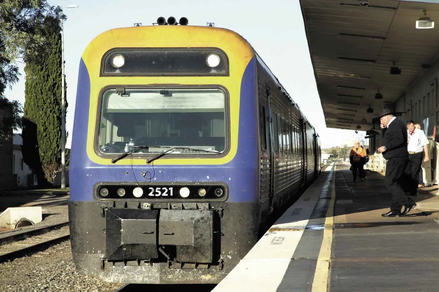 <p>All aboard! Sydney-sider Phil Buckley is a regular train passenger through the Central Tablelands to the far west and recently launched an online campaign to increase the number of trains each week on the Broken Hill to Sydney route. Photo: Supplied</p>\\n