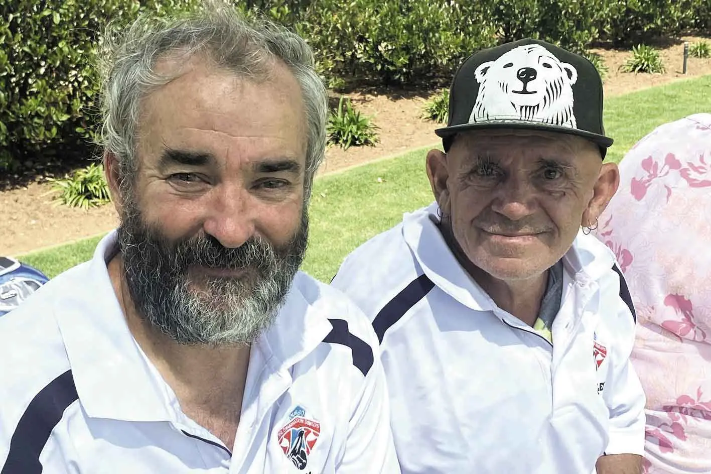 <p>Tim Moore and Leo Balstad at RSL Combination Bowls. Photo: Supplied. </p>\\n