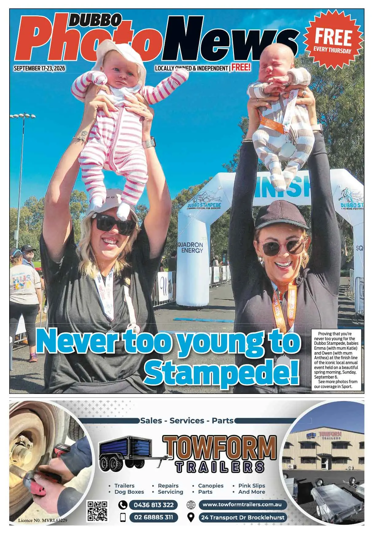 Dubbo Photo News, 17/09/2026