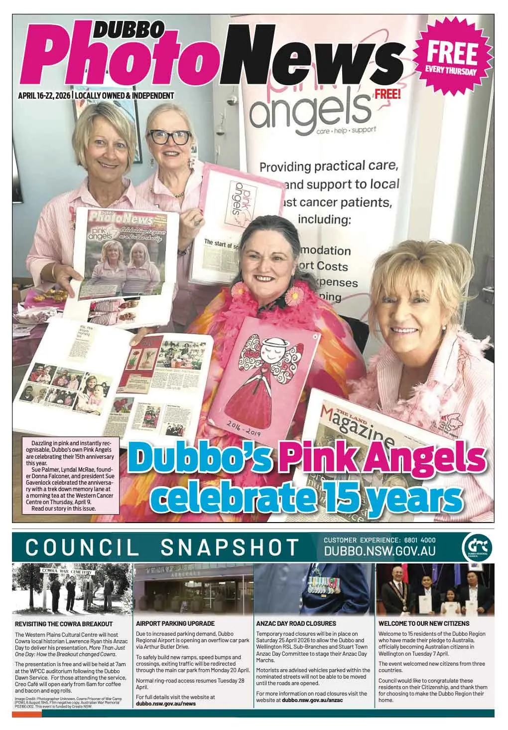 Dubbo Photo News, 16/04/2026