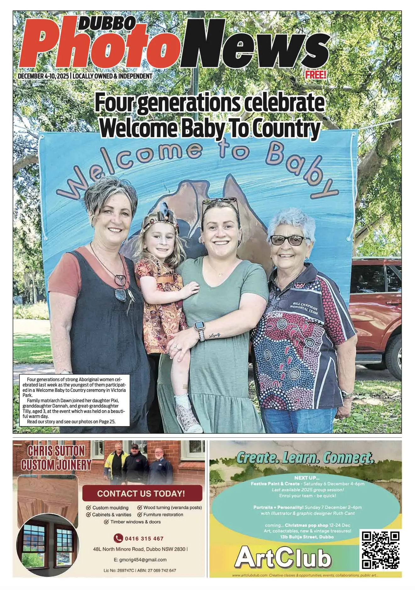 Dubbo Photo News, 4/12/2025