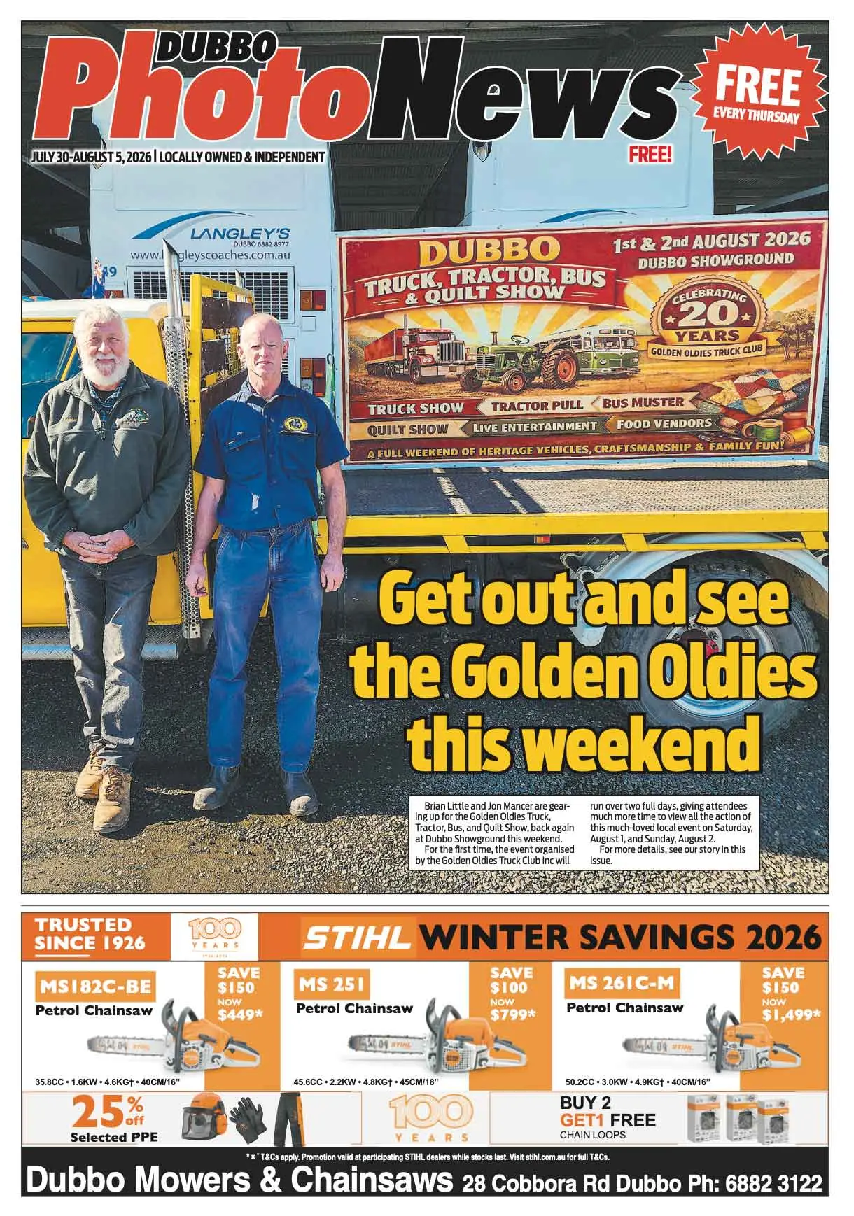Dubbo Photo News, 30/07/2026