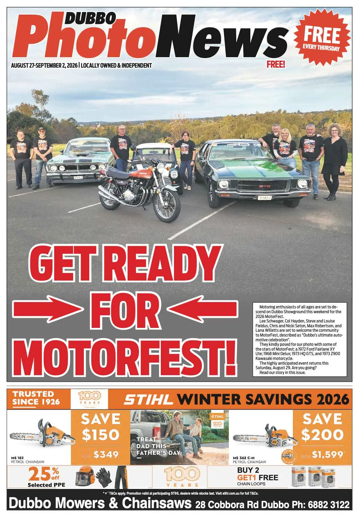 Dubbo Photo News, 27/08/2026