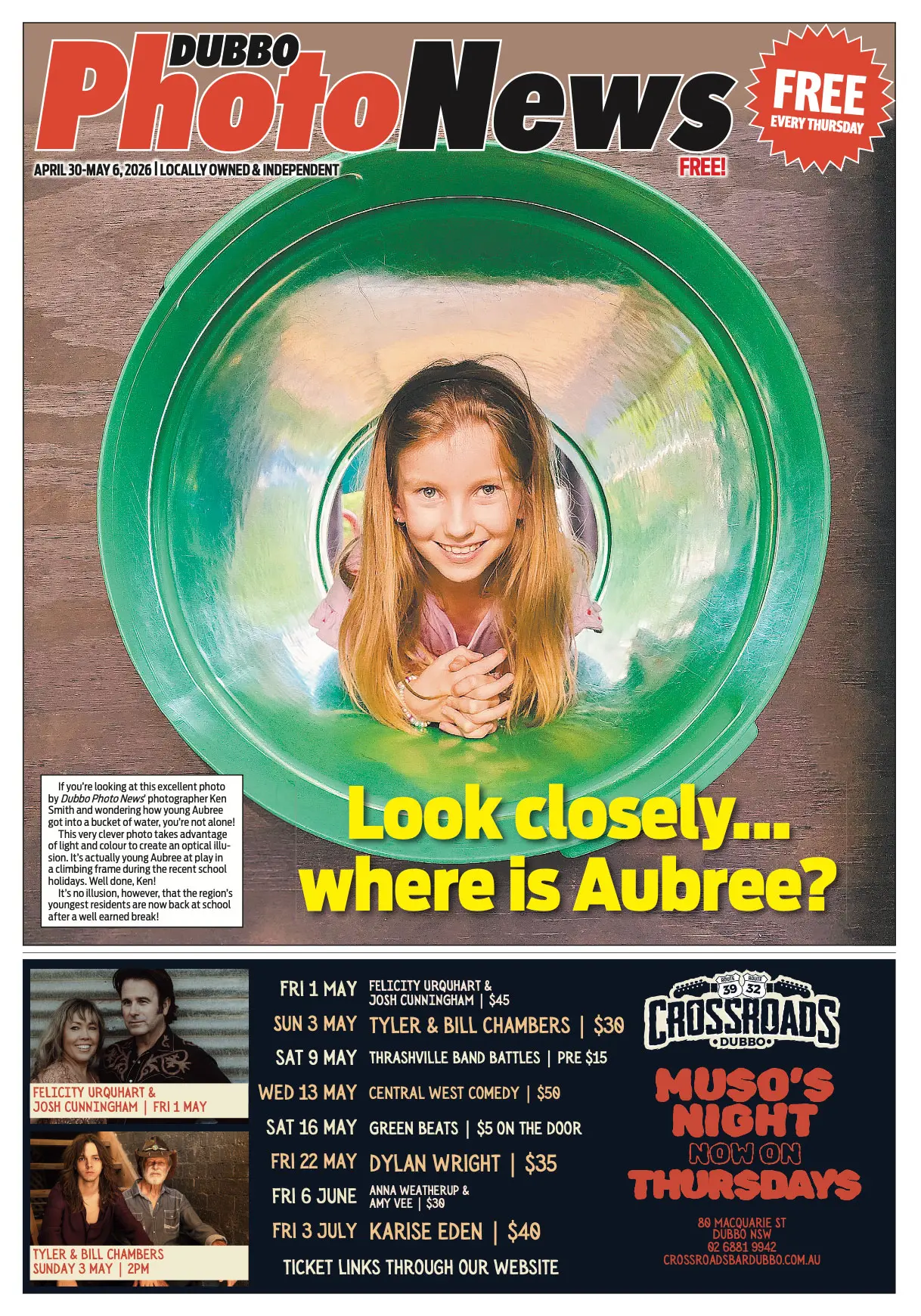 Dubbo Photo News, 30/04/2026