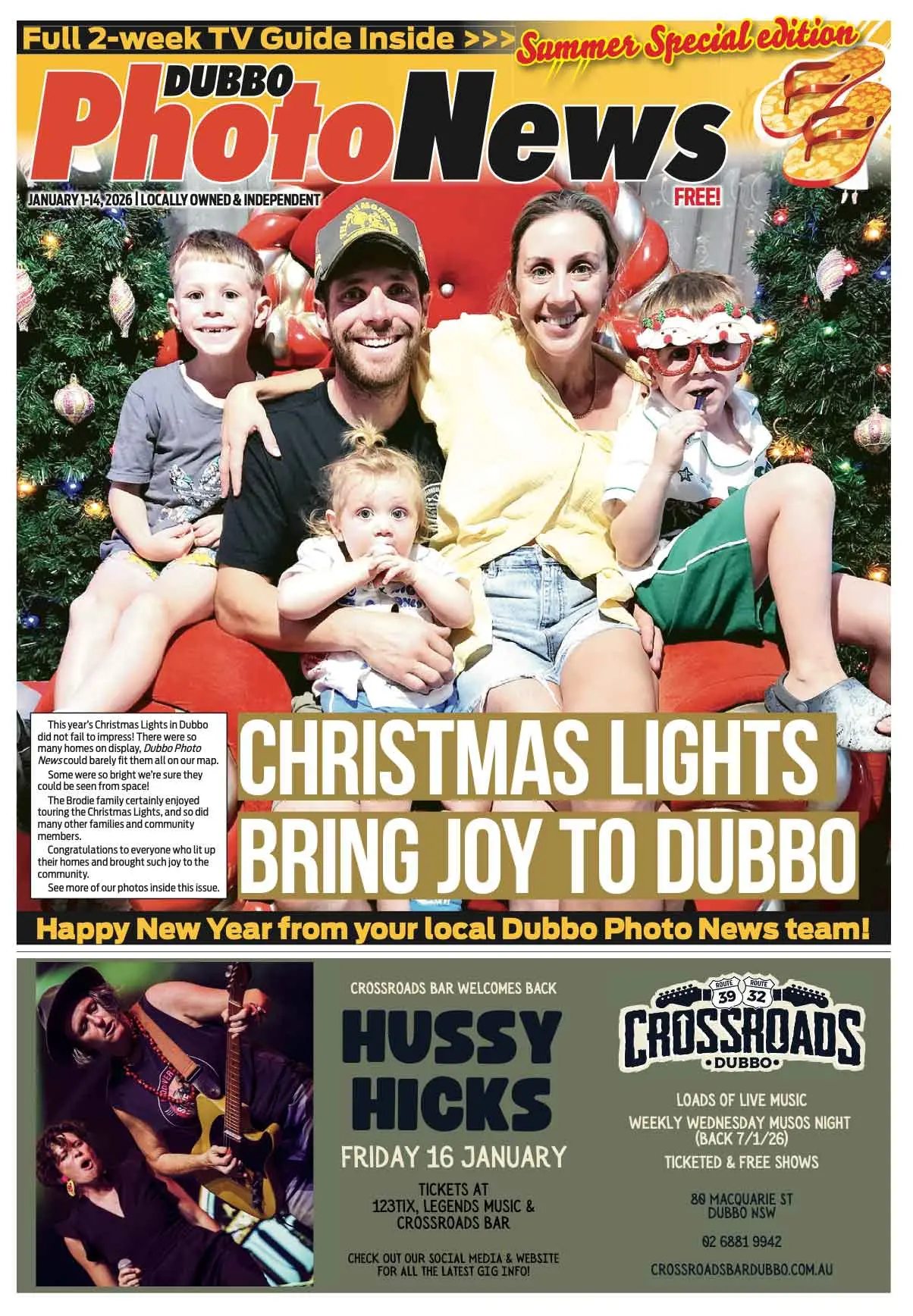 Dubbo Photo News, 01/01/2026