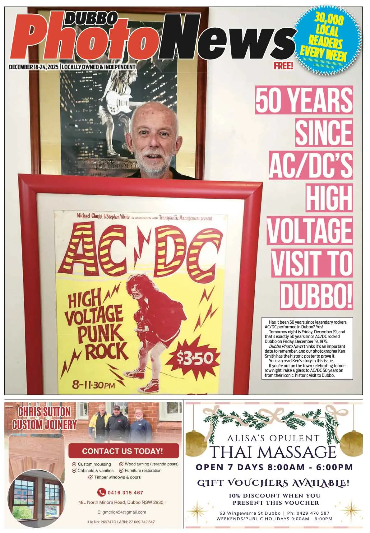 Dubbo Photo News, 18/12/2025